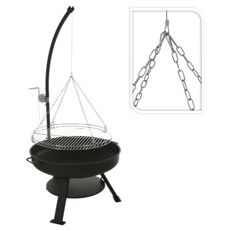 ProGarden Brasero con barbacoa VAGGAN 60 cm de ProGarden, Chimeneas - Ref: Foro24-446779, Precio: 178,06 €, Descuento: %