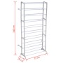 Estante para zapatos 2 Unidades de vidaXL, Zapateros y organizadores de calzado - Ref: Foro24-60718, Precio: 33,76 €, Descuen...