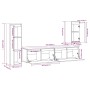 Muebles para TV 4 piezas madera maciza de pino blanco de vidaXL, Muebles TV - Ref: Foro24-3100230, Precio: 228,45 €, Descuent...