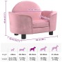 Cama para perros de terciopelo rosa 66x40x45 cm en Camas para perros | Comprar online en Foru.es