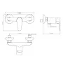 EISL Grifo monomando de ducha CLAUDIO cromado de EISL, Grifos - Ref: Foro24-446450, Precio: 45,62 €, Descuento: %