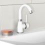 EISL Grifo monomando de lavabo FUTURA cromado blanco de EISL, Grifos - Ref: Foro24-446490, Precio: 68,26 €, Descuento: %