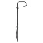 SCHÜTTE MALLORCA matte black shower set by SCHÜTTE, shower heads - Ref: Foro24-446560, Price: 115,94 €, Discount: %