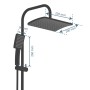 SCHÜTTE Conjunto de ducha MALLORCA negro mate de SCHÜTTE, Cabezales de ducha - Ref: Foro24-446560, Precio: 115,93 €, Descuent...