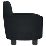 Cama para perros de terciopelo negra 66x40x45 cm en Camas para perros | Comprar online en Foru.es