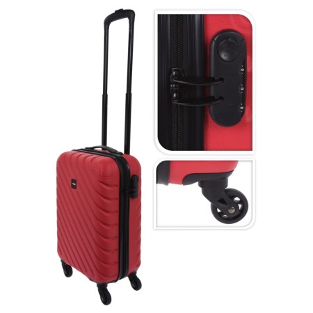 ProWorld Maleta con diseño de diamante rojo cálido 28 L de ProWorld, Maletas - Ref: Foro24-445917, Precio: 50,80 €, Descuento: %