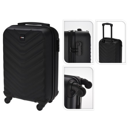 ProWorld Maleta con diseño de rombo negra 28 L de ProWorld, Maletas - Ref: Foro24-445916, Precio: 56,43 €, Descuento: %