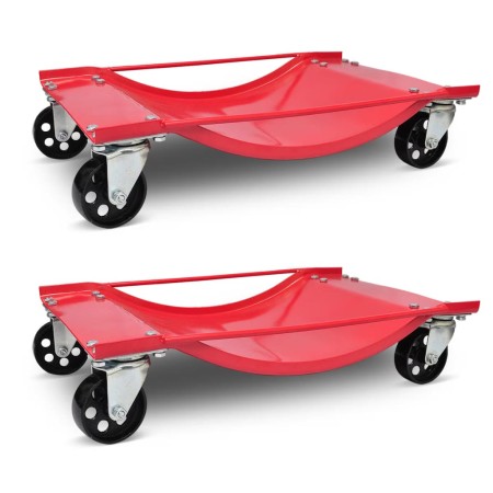 Carritos de transporte de coches 2 unidades de vidaXL, Carretillas de carga - Ref: Foro24-210102, Precio: 91,21 €, Descuento: %