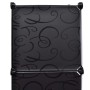 vidaXl Armario modular 9 compartimentos negro y blanco 37x115x150 cm de vidaXL, Armarios roperos - Ref: Foro24-240497, Precio...