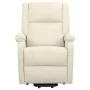 Sillón de masaje elevable tela color crema de vidaXL, Sillones de masaje eléctricos - Ref: Foro24-329718, Precio: 394,61 €, D...