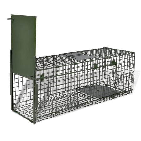 Trampa para animales vivos 1 puerta de vidaXL, Trampas para animales - Ref: Foro24-170072, Precio: 63,39 €, Descuento: %
