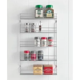 Metaltex Estantería para especias de pared Pepito 5 alturas plateado de Metaltex, Especieros - Ref: Foro24-443439, Precio: 42...