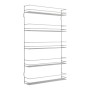 Metaltex Estantería para especias de pared Pepito 5 alturas plateado de Metaltex, Especieros - Ref: Foro24-443439, Precio: 42...