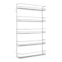 Metaltex Gewürzregal für die Wand Pepito 5 Etagen silberfarben von Metaltex, Gewürzregale - Ref: Foro24-443439, Preis: 42,74 ...