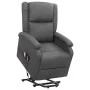 Sillón de masaje elevable tela gris oscuro de vidaXL, Sillones de masaje eléctricos - Ref: Foro24-329710, Precio: 394,39 €, D...