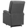 Sillón de masaje elevable tela gris oscuro de vidaXL, Sillones de masaje eléctricos - Ref: Foro24-329710, Precio: 394,39 €, D...