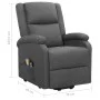 Sillón de masaje elevable tela gris oscuro de vidaXL, Sillones de masaje eléctricos - Ref: Foro24-329710, Precio: 394,39 €, D...
