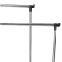 Storage solutions Perchero con dos barras y ruedas 80x42x(90-160) cm de Storage solutions, Organizadores de vestidores y perc...