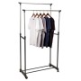 Storage solutions Perchero con dos barras y ruedas 80x42x(90-160) cm de Storage solutions, Organizadores de vestidores y perc...