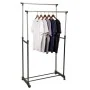 Storage solutions Perchero con dos barras y ruedas 80x42x(90-160) cm de Storage solutions, Organizadores de vestidores y perc...