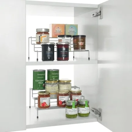 Metaltex Estante deslizante de especias 3 niveles X-Tend metal 2 uds de Metaltex, Especieros - Ref: Foro24-443442, Precio: 30...