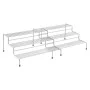 Metaltex Estante deslizante de especias 3 niveles X-Tend metal 2 uds de Metaltex, Especieros - Ref: Foro24-443442, Precio: 30...