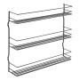 Metaltex Estantería para especias de pared Pepito 3 alturas negro de Metaltex, Especieros - Ref: Foro24-443432, Precio: 27,48...