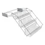 Metaltex Estantería para especias de 3 alturas Up&Down sobre rieles de Metaltex, Especieros - Ref: Foro24-443444, Precio: 48,...