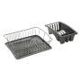 Metaltex Escurridor de platos Aquatex Plus Lava negro de Metaltex, Contenedores para utensilios de cocina - Ref: Foro24-44343...