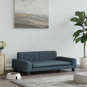 Cama para perros de tela gris oscuro 90x53x30 cm en Camas para perros | Comprar online en Foru.es