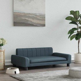 Cama para perros de tela gris oscuro 90x53x30 cm en Camas para perros | Comprar online en Foru.es