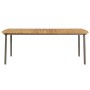Set de comedor jardín 9 pzas ratán sintético gris antracita de vidaXL, Conjuntos de jardín - Ref: Foro24-3072510, Precio: 443...