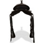Montura occidental, cabezada y pechera cuero real 17" negra de vidaXL, Monturas - Ref: Foro24-91354, Precio: 261,54 €, Descue...