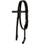 Montura occidental, cabezada y pechera cuero real 17" negra de vidaXL, Monturas - Ref: Foro24-91354, Precio: 261,54 €, Descue...
