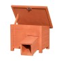 @Pet Casa para erizos madera marrón de @Pet, Jaulas para pájaros y animales - Ref: Foro24-446808, Precio: 50,99 €, Descuento: %