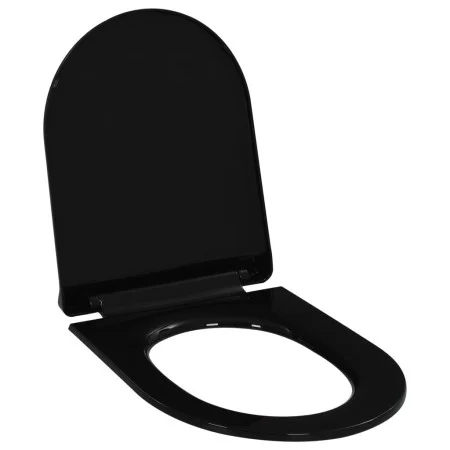 Toilet lid soft close and quick release black by vidaXL, Toilet and bidet seats - Ref: Foro24-145018, Price: 31,02 €, Discoun...