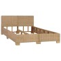Estructura de cama de ratán auténtico tejido a mano 140x200 cm de vidaXL, Camas y somieres - Ref: Foro24-283088, Precio: 340,...