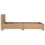 Estructura de cama de ratán auténtico tejido a mano 140x200 cm de vidaXL, Camas y somieres - Ref: Foro24-283088, Precio: 340,...
