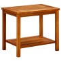 Mesa de centro de madera maciza de acacia 50x35x45 cm de vidaXL, Mesas de centro - Ref: Foro24-316404, Precio: 54,92 €, Descu...