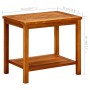 Mesa de centro de madera maciza de acacia 50x35x45 cm de vidaXL, Mesas de centro - Ref: Foro24-316404, Precio: 54,92 €, Descu...