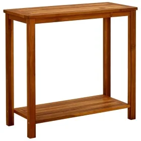 Mesa consola de jardín madera maciza de acacia 80x35x75 cm de vidaXL, Mesas de jardín - Ref: Foro24-316405, Precio: 99,62 €, ...