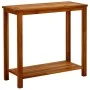 Mesa consola de jardín madera maciza de acacia 80x35x75 cm de vidaXL, Mesas de jardín - Ref: Foro24-316405, Precio: 99,62 €, ...