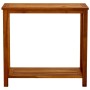 Mesa consola de jardín madera maciza de acacia 80x35x75 cm de vidaXL, Mesas de jardín - Ref: Foro24-316405, Precio: 102,03 €,...