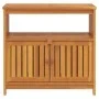Mesa consola de jardín madera maciza acacia 80x35x75 cm de vidaXL, Mesas de jardín - Ref: Foro24-319696, Precio: 199,77 €, De...