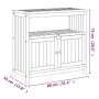 Mesa consola de jardín madera maciza acacia 80x35x75 cm de vidaXL, Mesas de jardín - Ref: Foro24-319696, Precio: 210,71 €, De...