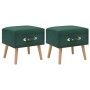 Mesitas de noche 2 unidades 40x35x40 cm terciopelo verde de vidaXL, Mesitas de noche - Ref: Foro24-276382, Precio: 155,12 €, ...