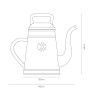 Capi Regadera Xala Lungo 12 L gris claro de Capi, Regaderas - Ref: Foro24-442120, Precio: 56,98 €, Descuento: %
