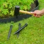 Nature Decorative garden border black 0.13x12 m 3 mm by Nature, Garden edging and edging - Ref: Foro24-446391, Price: 44,59 €...