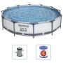 Bestway Conjunto de piscina Steel Pro MAX 366x76 cm de Bestway, Piscinas - Ref: Foro24-3202542, Precio: 195,23 €, Descuento: %