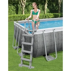Bestway Escalera de seguridad para piscina 4 peldaños Flowclear 122 cm de Bestway, Escaleras y rampas de piscina - Ref: Foro2...